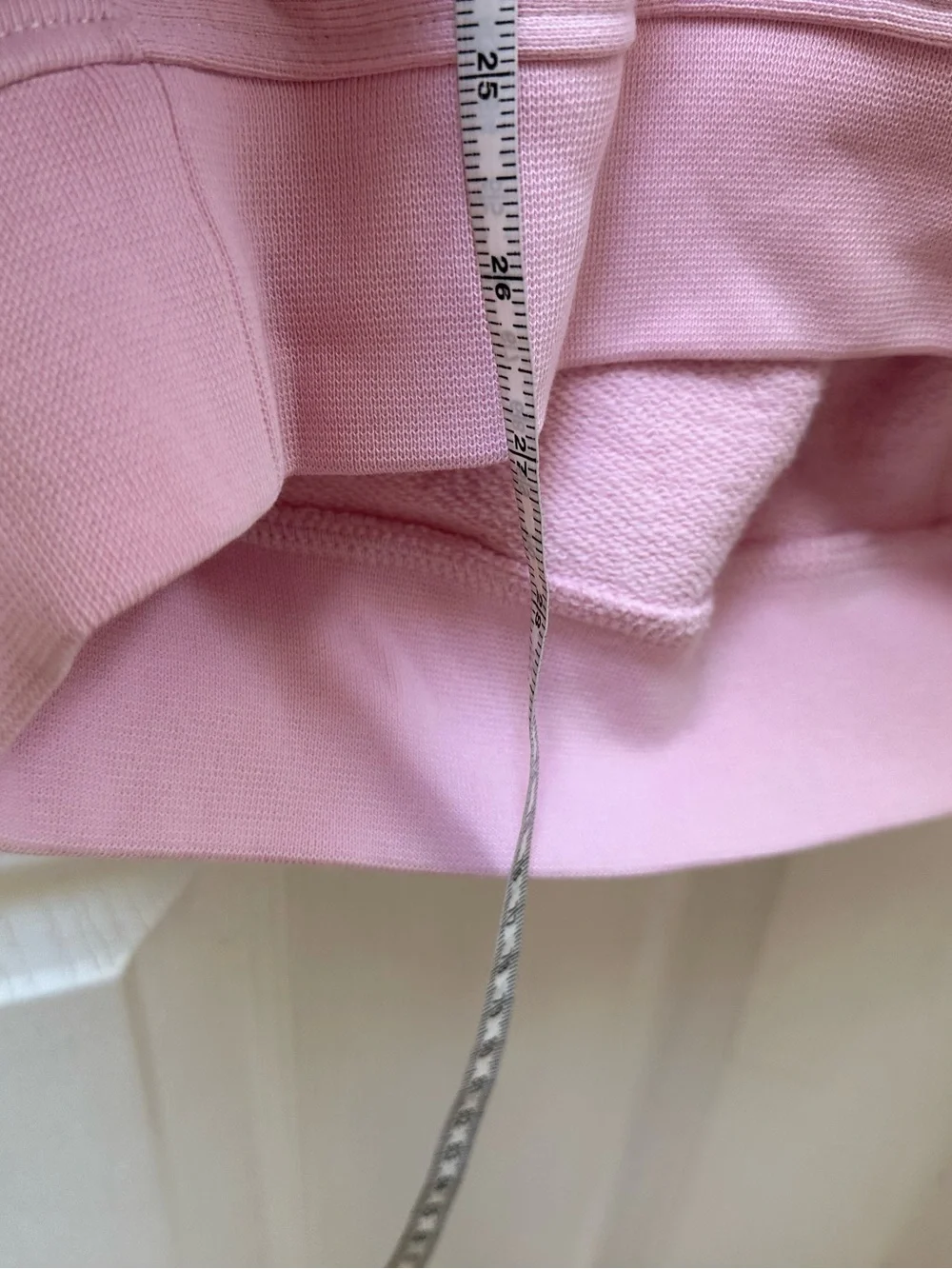 Tibi Cocoon Crewneck Light Pink Cotton Sweatshirt Size m medium crew - Picture 7 of 7